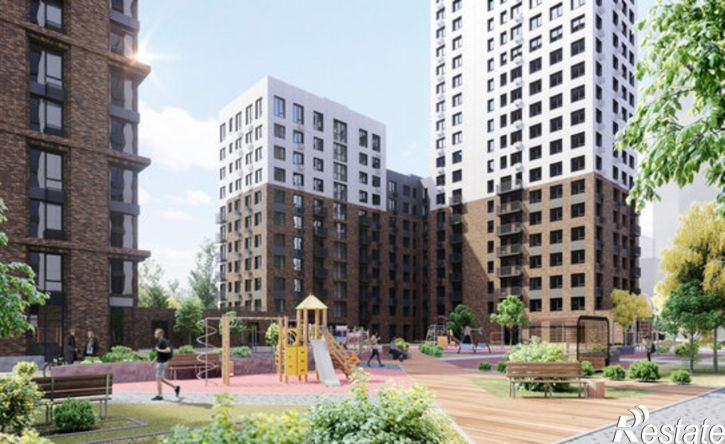 3-комн квартира в новом доме Республика Татарстан (Татарстан), Казань, ЖК Батталовский