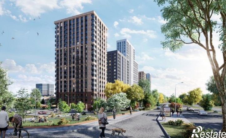 3-комн квартира в новом доме Республика Татарстан (Татарстан), Казань, ЖК Батталовский