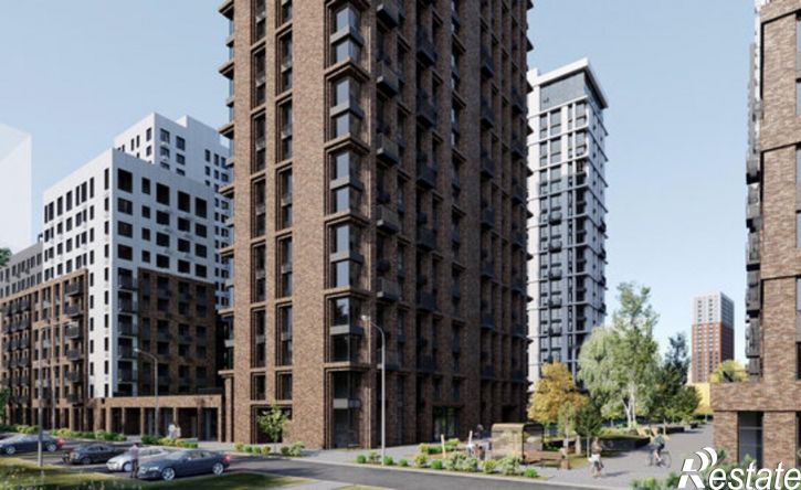 3-комн квартира в новом доме Республика Татарстан (Татарстан), Казань, ЖК Батталовский