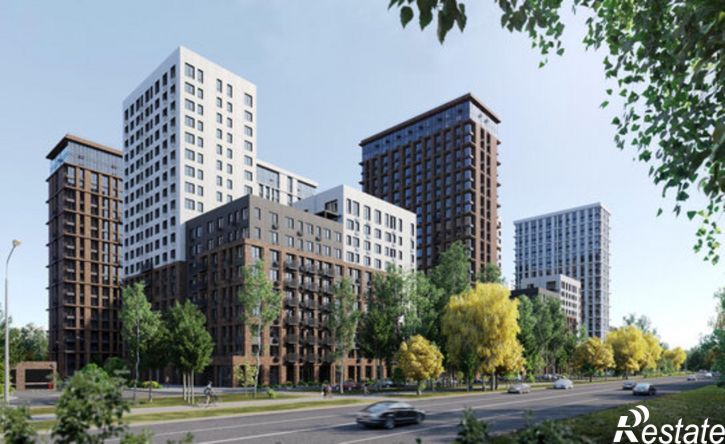 3-комн квартира в новом доме Республика Татарстан (Татарстан), Казань, ЖК Батталовский