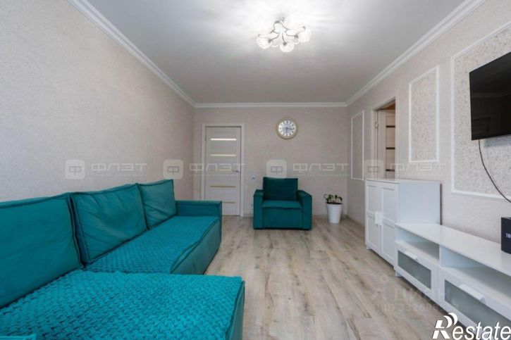 3-комн квартира Татарстан, Казань, Советский