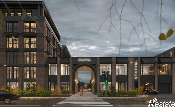 2-комн квартира в новом доме Республика Татарстан (Татарстан), Казань, микрорайон Адмиралтейская Слобода, ЖК Статум