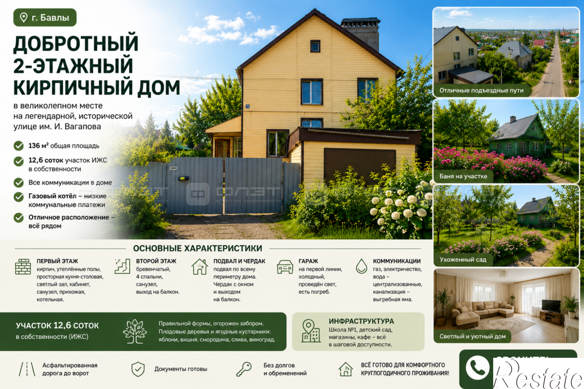 Купить дачу, дом, коттедж за 5 800 000 рублей на ул. Вагапова, дом 72