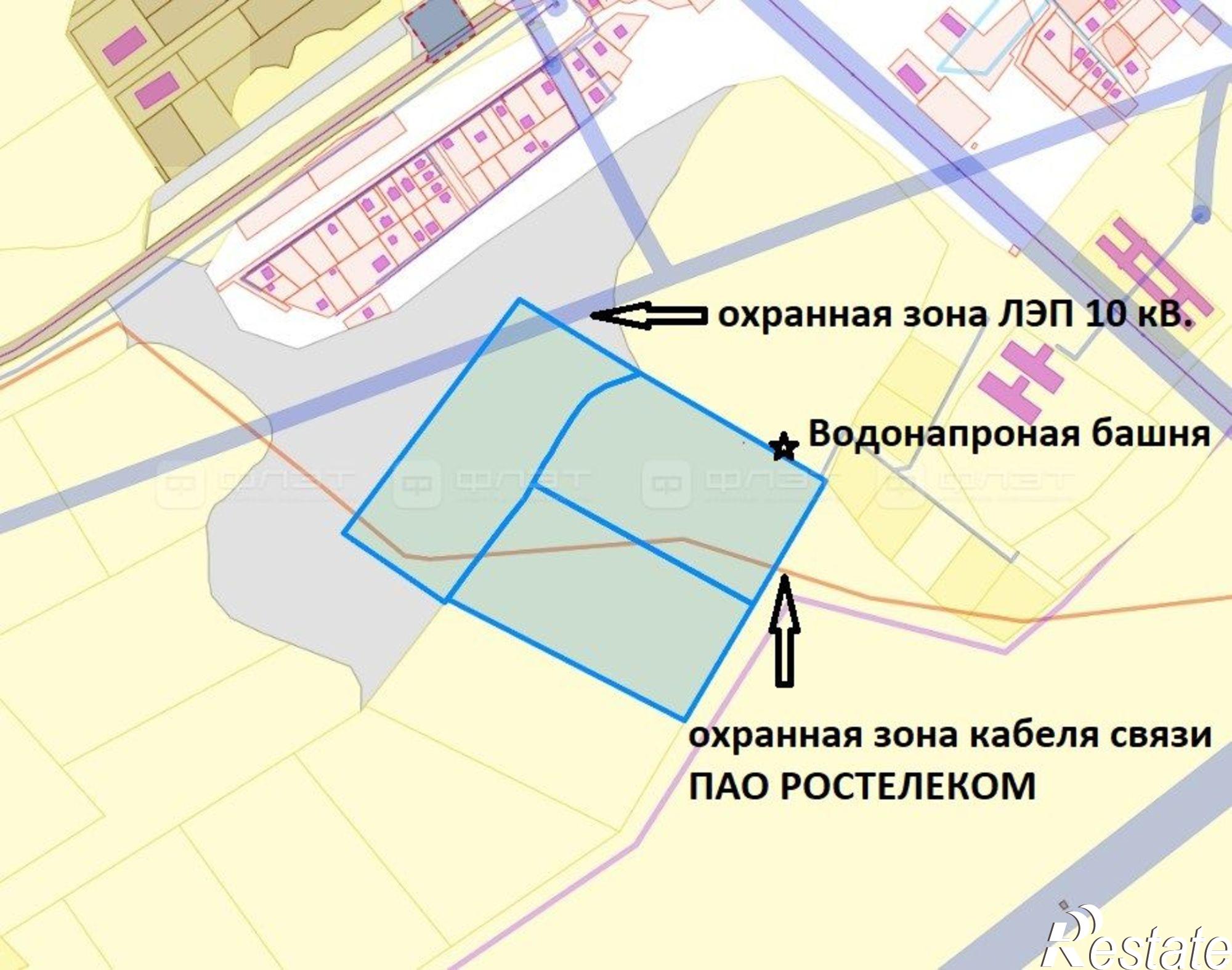 Купить землю, земельный участок за 24 000 000 рублей на ул. Молодежная