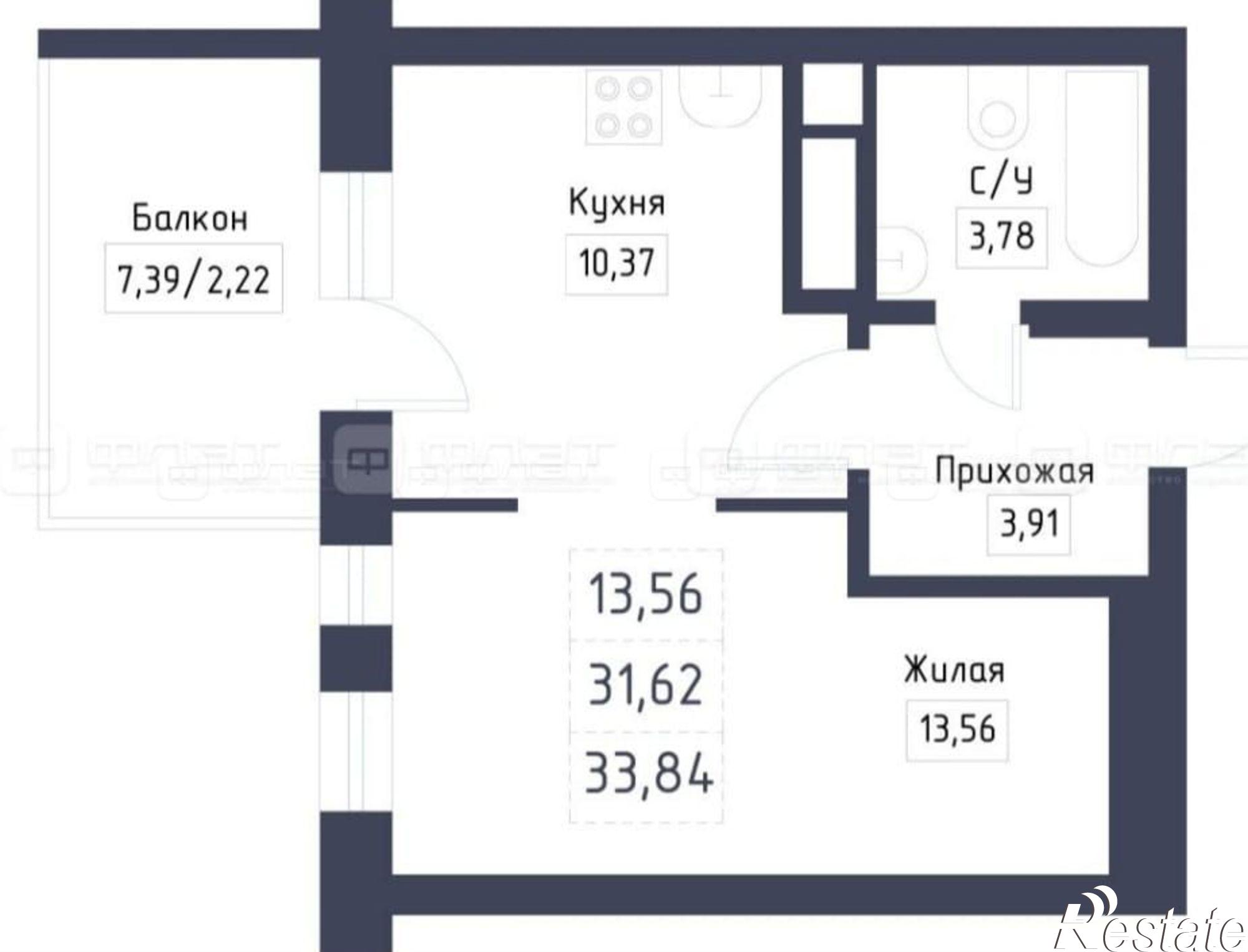 Купить квартиру за 7 500 000 рублей на ул. Лазурная, дом 5