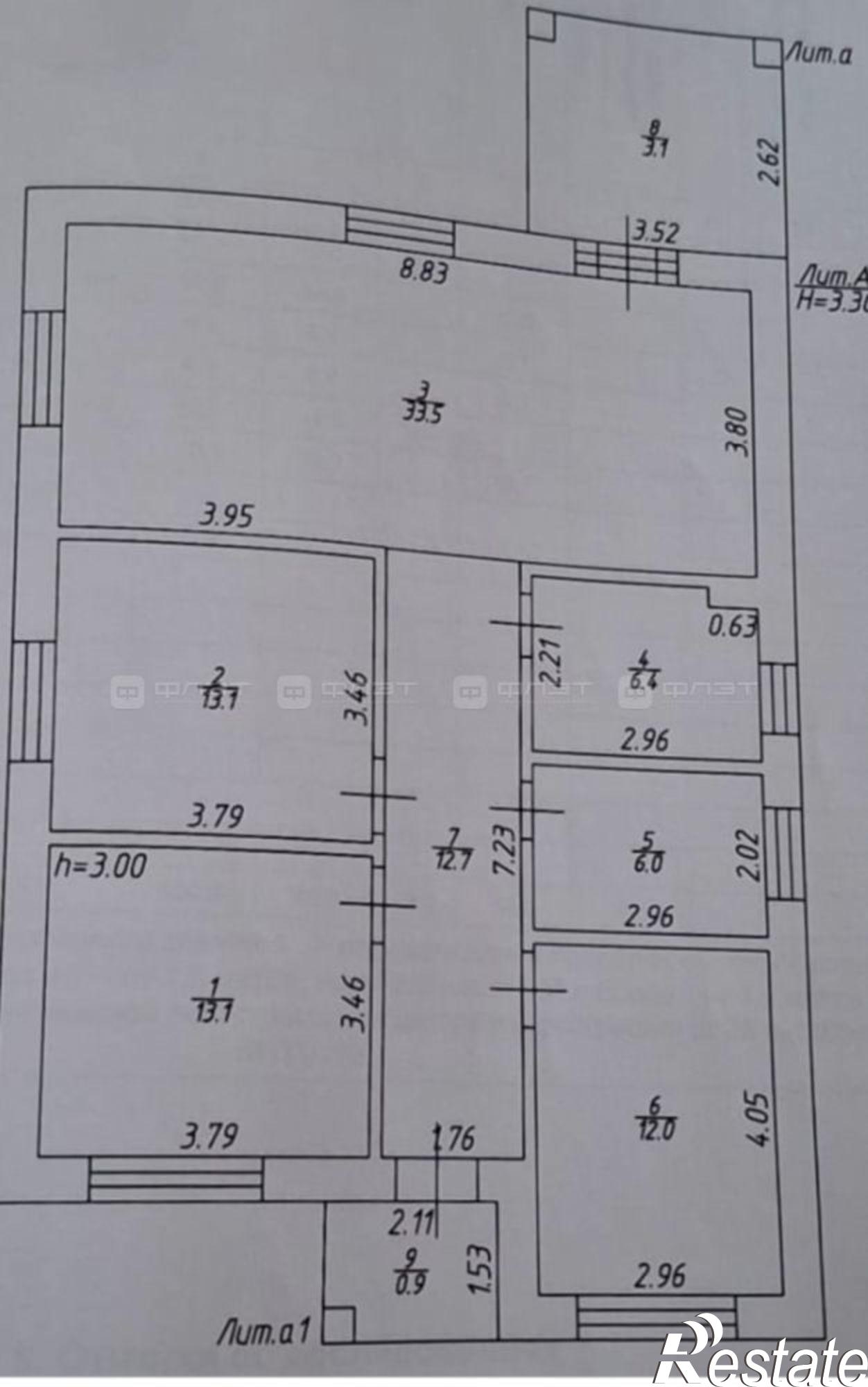 Купить дачу, дом, коттедж за 7 900 000 рублей на ул. Сергея Аксакова, дом 1