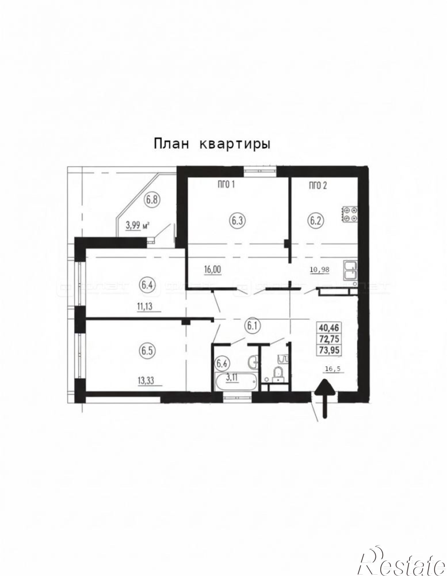 Купить квартиру за 8 990 000 рублей на ул. Карла Маркса, дом 21