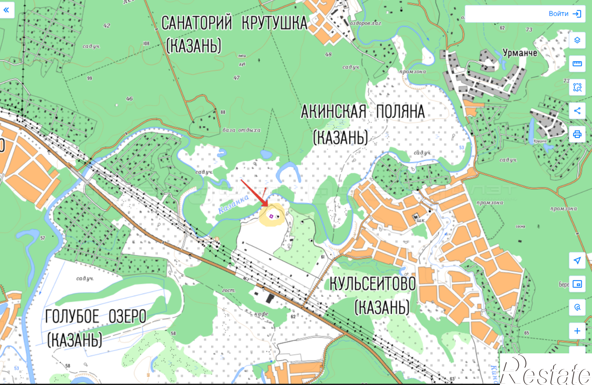 Купить землю, земельный участок за 1 999 000 рублей на ул. Речная