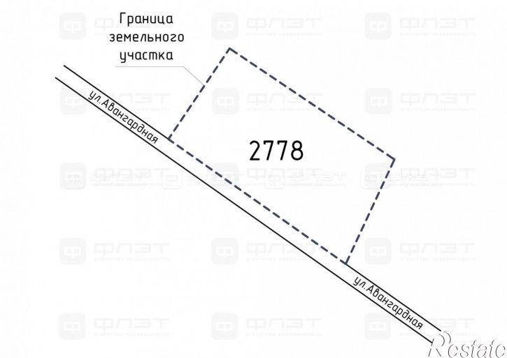 Земельный участок ул. Авангардная, дом 1