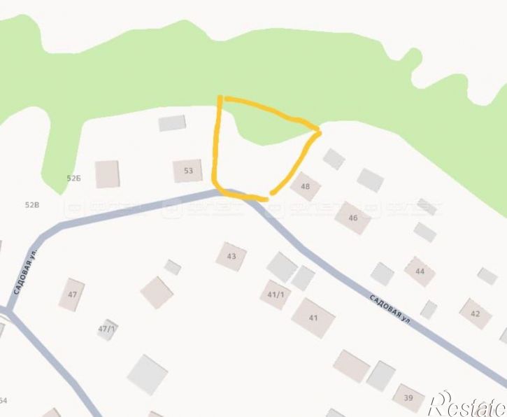 Земельный участок ул. Садовая, дом 50