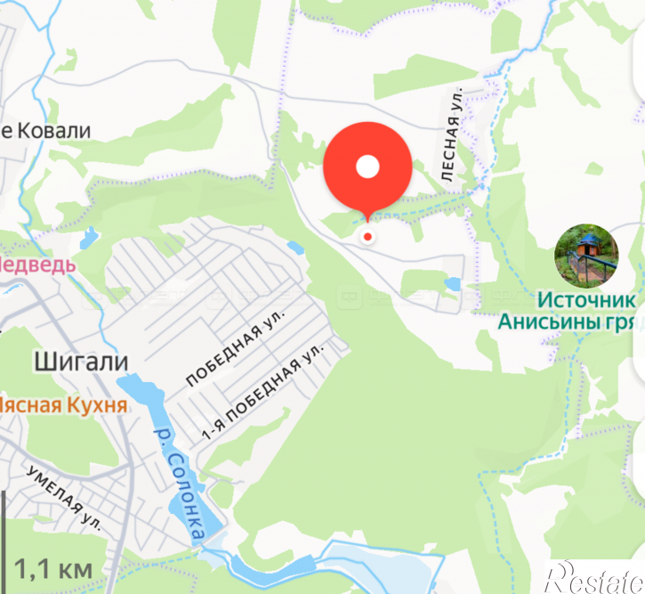 Земельный участок дом 6