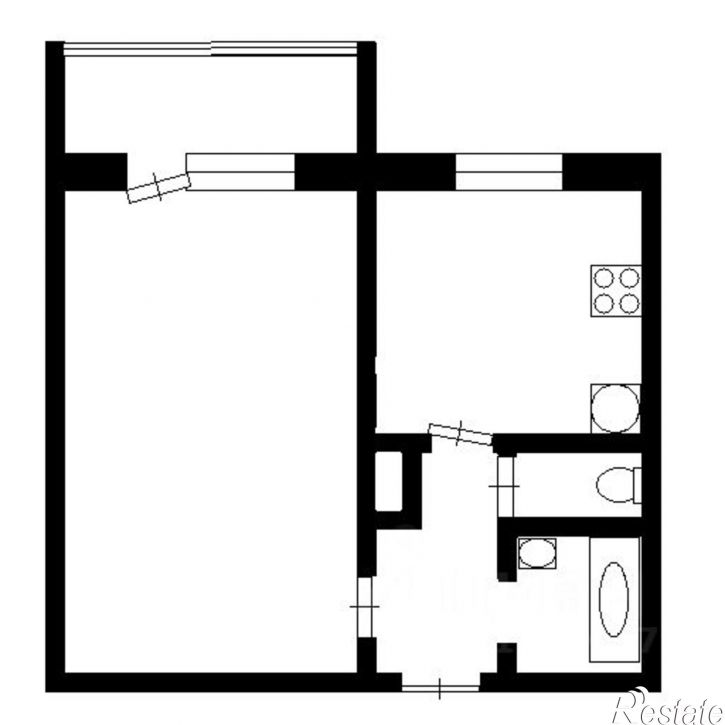 1-комн квартира ул Фрунзе, 11,  д. 11