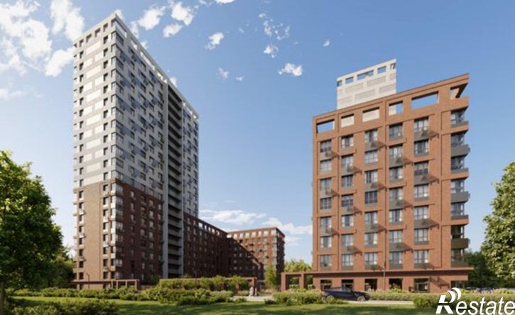 2-комн квартира в новом доме Республика Татарстан (Татарстан), Казань, ЖК Уникод на Технической
