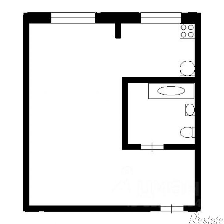 1-комн квартира ул Гафиатуллина, 22,  д. 22