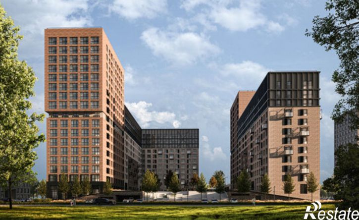 1-комн квартира в новом доме Республика Татарстан (Татарстан), Казань, жилой комплекс Паркмаяк