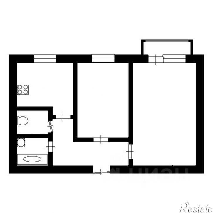 2-комн квартира Нижнекамск