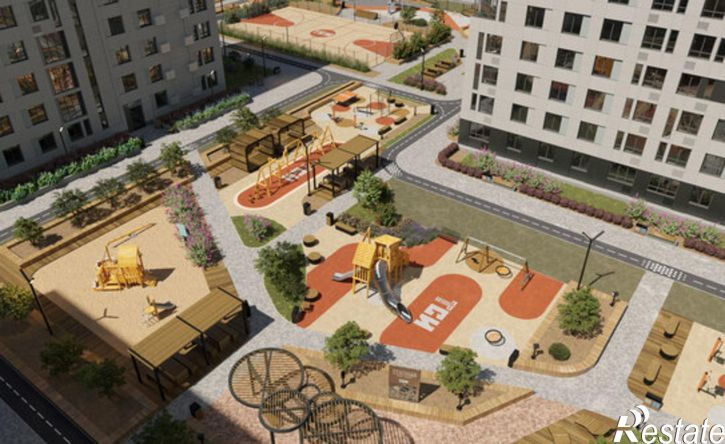 2-комн квартира в новом доме Республика Татарстан (Татарстан), Казань, ЖК Статный, 1