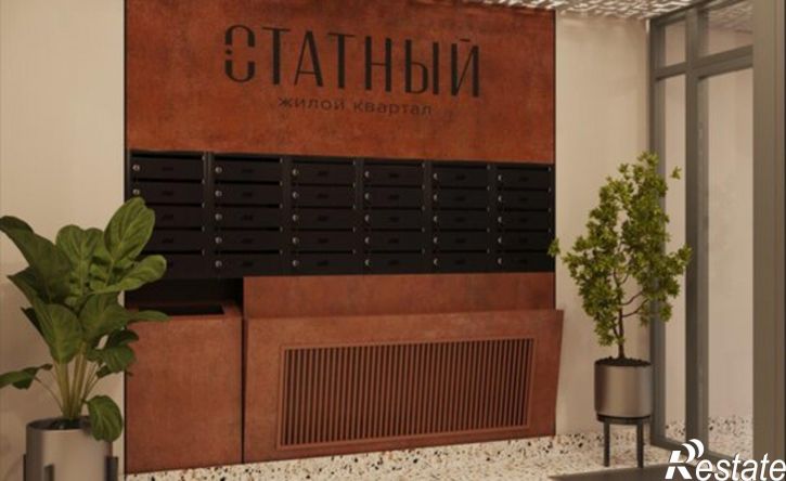 2-комн квартира в новом доме Республика Татарстан (Татарстан), Казань, ЖК Статный, 1