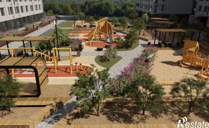 2-комн квартира в новом доме Республика Татарстан (Татарстан), Казань, ЖК Статный, 1