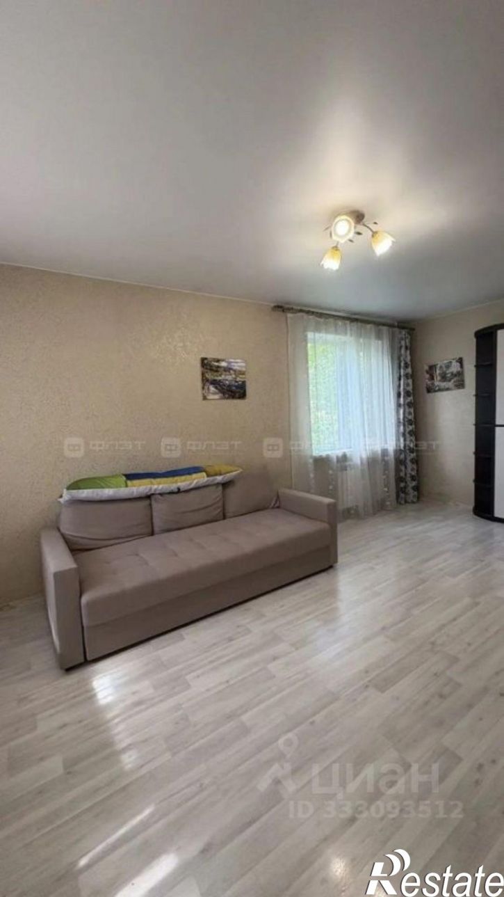 1-комн квартира Татарстан, Казань, Кировский, ул. Лушникова, 9