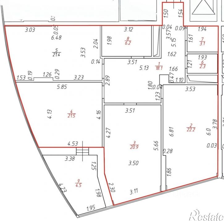 3-комн квартира Казань, Танковая улица, 2