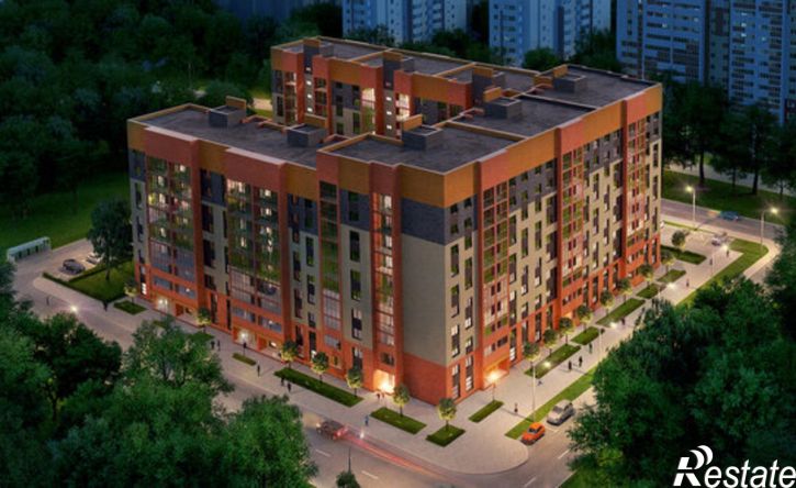 2-комн квартира Республика Татарстан (Татарстан), Казань, улица Зур Урам, 1Г
