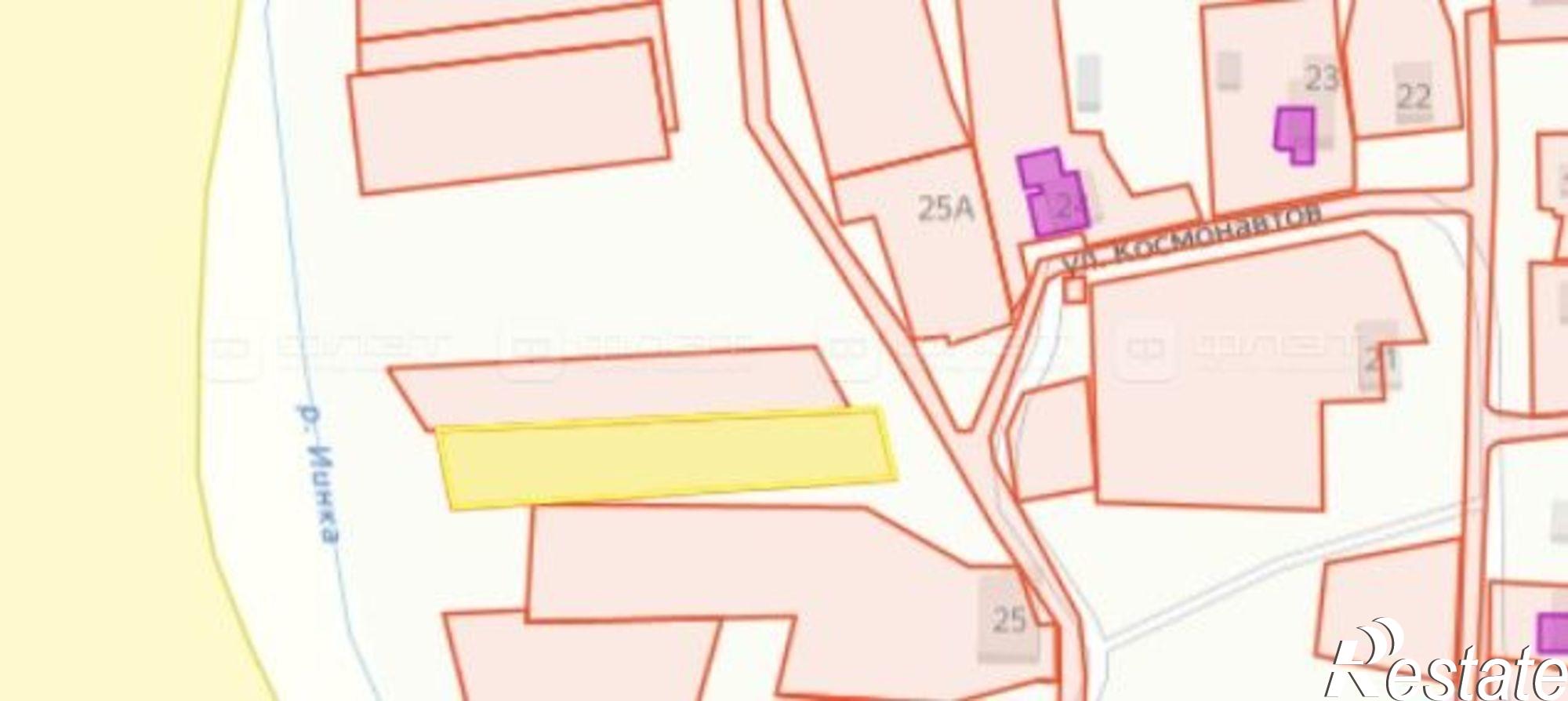 Купить землю, земельный участок за 1 130 000 рублей на ул. Космонавтов