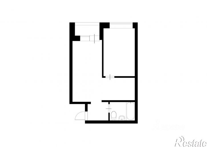 2-комн квартира Комиссара Габишева, 29