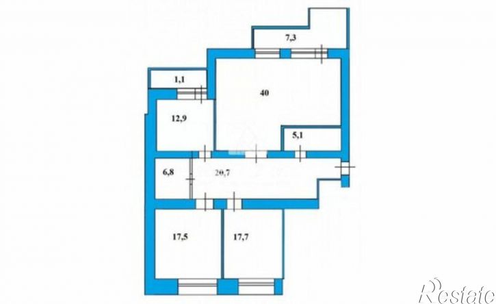 4-комн квартира Республика Татарстан (Татарстан), Казань, улица Космонавтов, 41