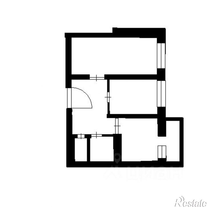 2-комн квартира Тыныч, 3