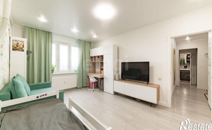 2-комн квартира Республика Татарстан (Татарстан), Казань, улица Тулпар, 4