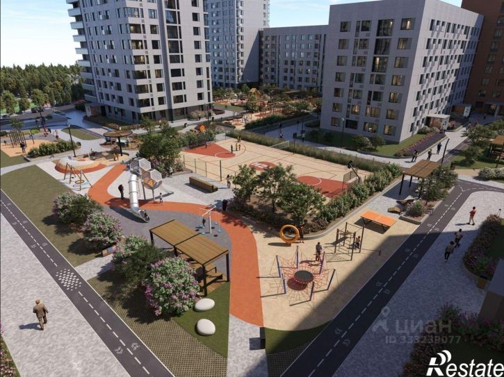3-комн квартира в новом доме Казань, ЖК Статный