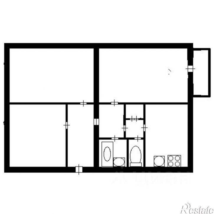 3-комн квартира ул. Халезова,  д. 29