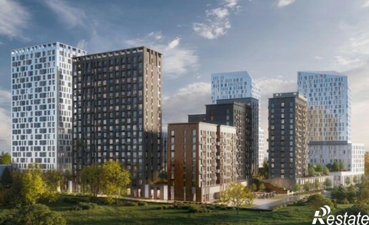 3-комн квартира в новом доме Республика Татарстан (Татарстан), Казань, ЖК Манзара Тауэрс
