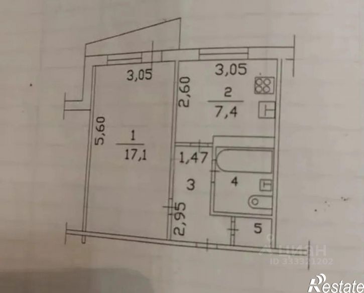 1-комн квартира Казань