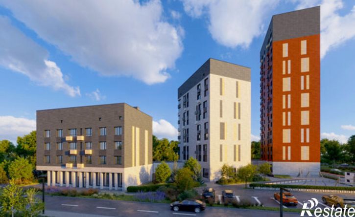 2-комн квартира Республика Татарстан (Татарстан), Казань, улица Баки Урманче, 1