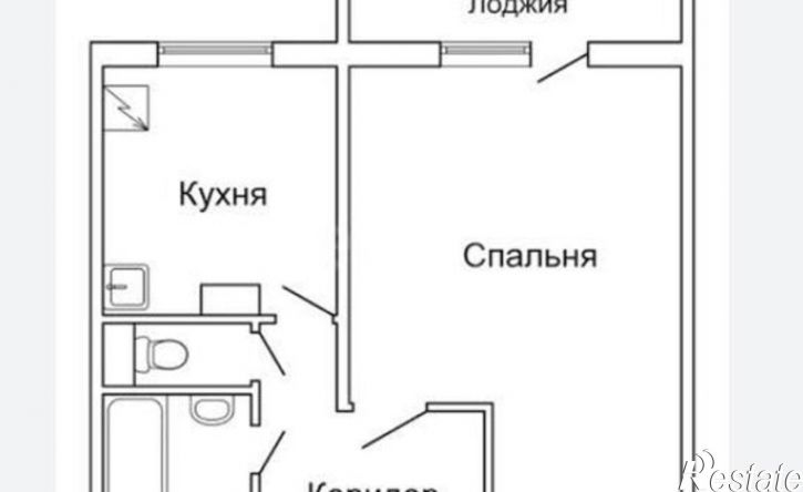 1-комн квартира Республика Татарстан (Татарстан), Казань, Бирюзовая улица, 1