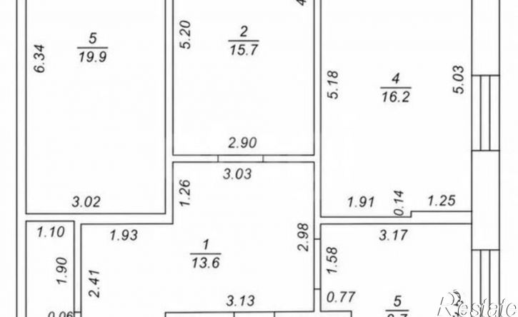 2-комн квартира Республика Татарстан (Татарстан), Казань, улица Вишневского, 57А