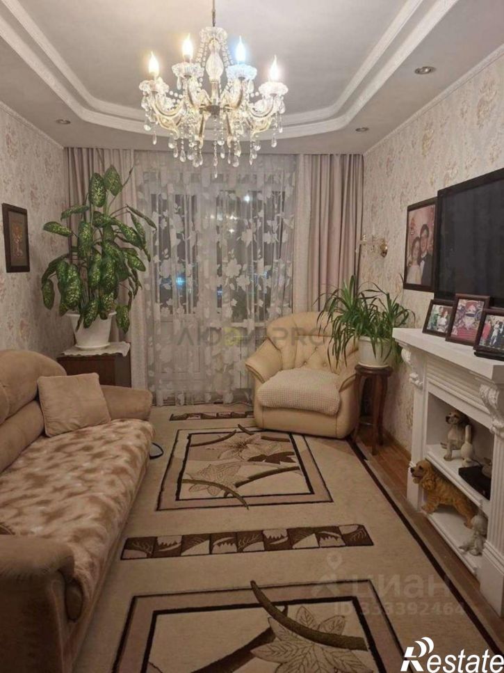 2-комн квартира улица Ш.Усманова,дом 2