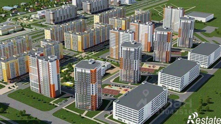 3-комн квартира в новом доме Набережные Челны