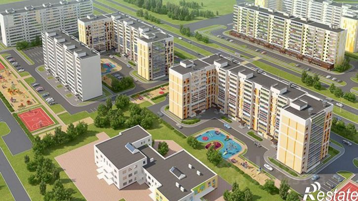 3-комн квартира в новом доме Набережные Челны