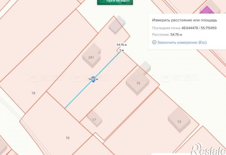 Земельный участок ул. Набережная, дом 17