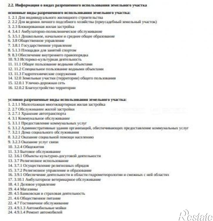Земельный участок ул. Садовая, дом 1
