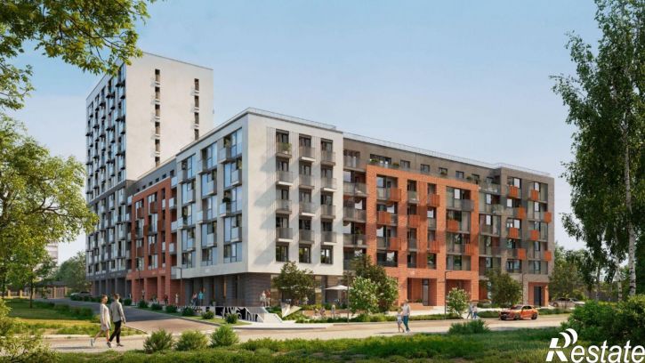 2-комн квартира в новом доме Казань