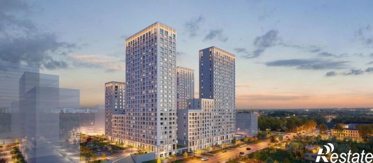 2-комн квартира в новом доме Казань, ЖК Сиберово