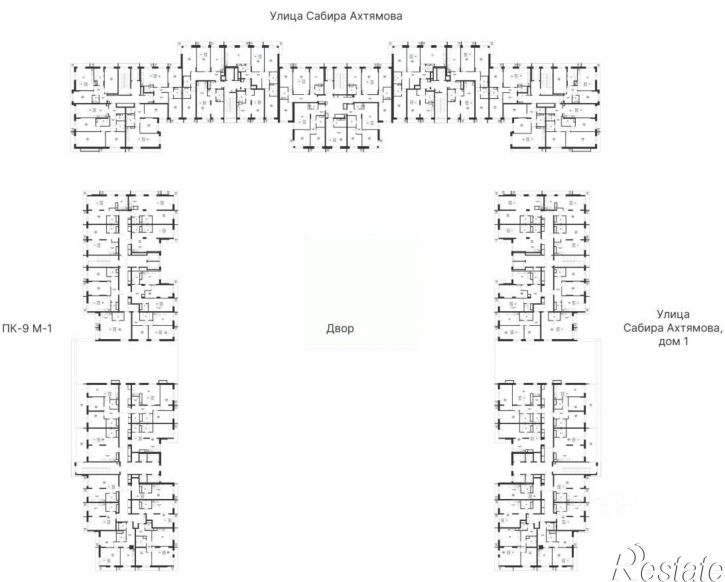 1-комн квартира в новом доме Казань, улица Петра Полушкина