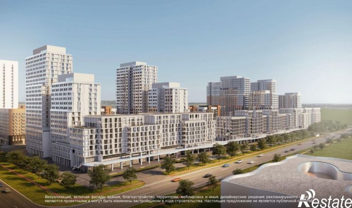 1-комн квартира в новом доме Казань, улица Петра Полушкина
