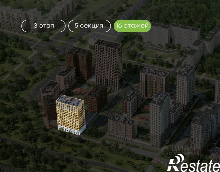 2-комн квартира в новом доме улица Раскольникова, 60А с14,  д. 60А с14