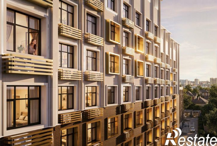 2-комн квартира в новом доме Клубная улица, 9А,  д. 9А