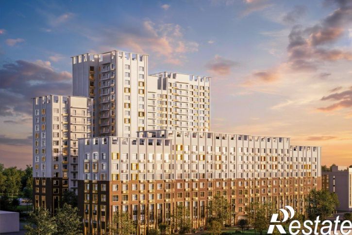2-комн квартира в новом доме Клубная улица, 9А,  д. 9А